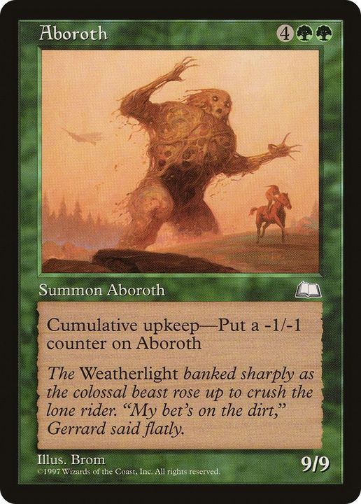 Aboroth in the group Magic the Gathering / Types / Colors / Green at Proxyprinters.com (51249)