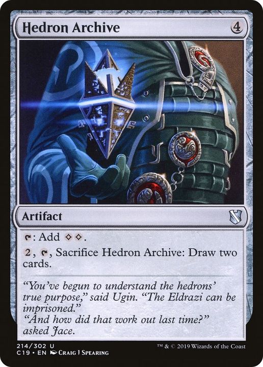 Hedron Archive in the group Magic the Gathering / Sets / Commander 2019 at Proxyprinters.com (51257)