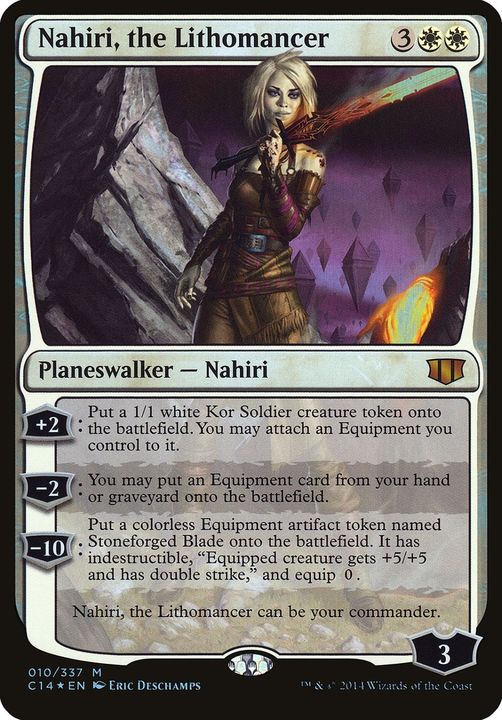 Nahiri, the Lithomancer in the group Magic the Gathering / Sets / Commander 2014 Oversized at Proxyprinters.com (5130)