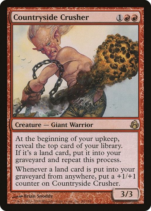 Countryside Crusher in the group Magic the Gathering / Types / Creatures / Warrior at Proxyprinters.com (51315)