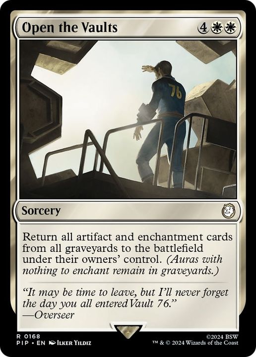 Open the Vaults in the group Magic the Gathering / Sets / Fallout at Proxyprinters.com (51366)