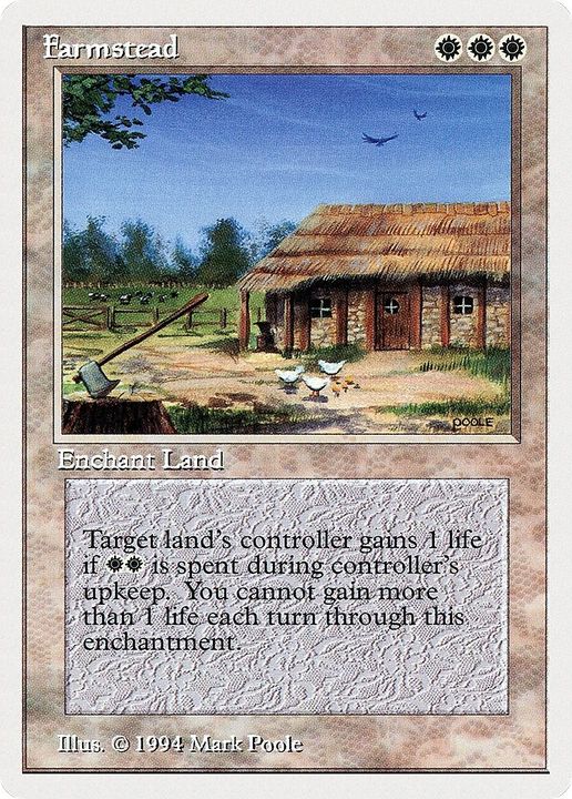 Farmstead in the group Magic the Gathering / Types / Colors / White at Proxyprinters.com (51373)