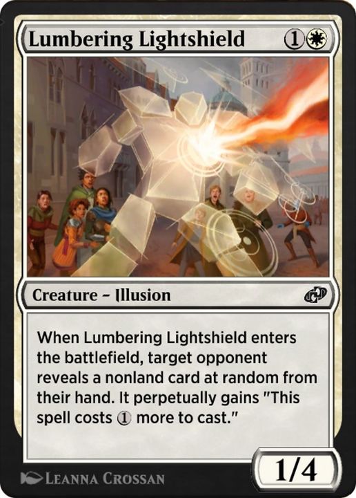 Lumbering Lightshield in the group Magic the Gathering / Types / Colors / White at Proxyprinters.com (51375)