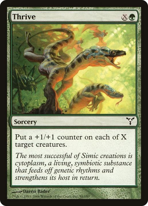 Thrive in the group Magic the Gathering / Types / Colors / Green at Proxyprinters.com (51384)