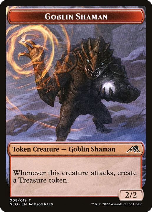 Goblin Shaman in the group Magic the Gathering / Sets / Kamigawa: Neon Dynasty Tokens at Proxyprinters.com (5140)