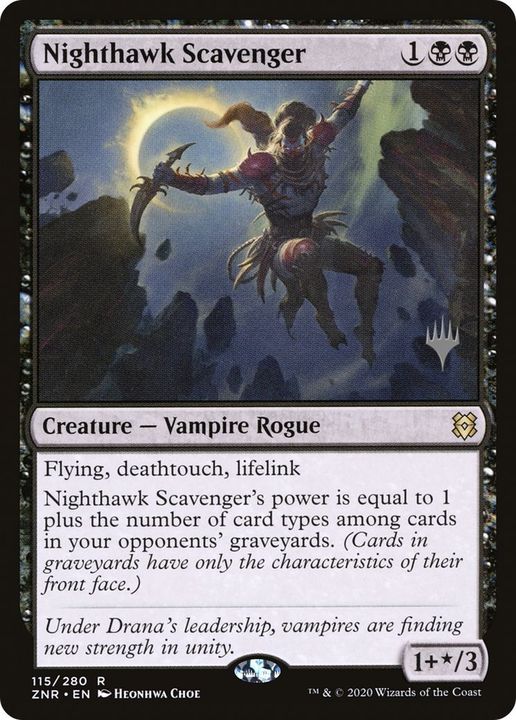 Nighthawk Scavenger in the group Magic the Gathering / Sets / Zendikar Rising Promos at Proxyprinters.com (51403)