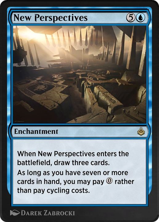 New Perspectives in the group Magic the Gathering / Types / Enchantment / Enchantment at Proxyprinters.com (51406)