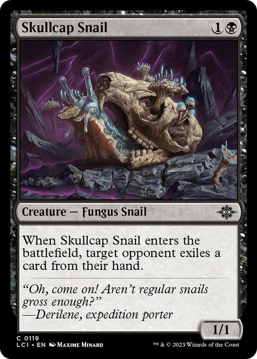 Skullcap Snail in the group Magic the Gathering / Sets / The Lost Caverns of Ixalan at Proxyprinters.com (5143)