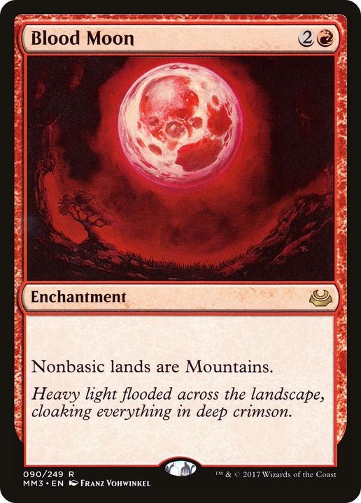 Blood Moon in the group Magic the Gathering / Sets / Modern Masters Tokens at Proxyprinters.com (51440)