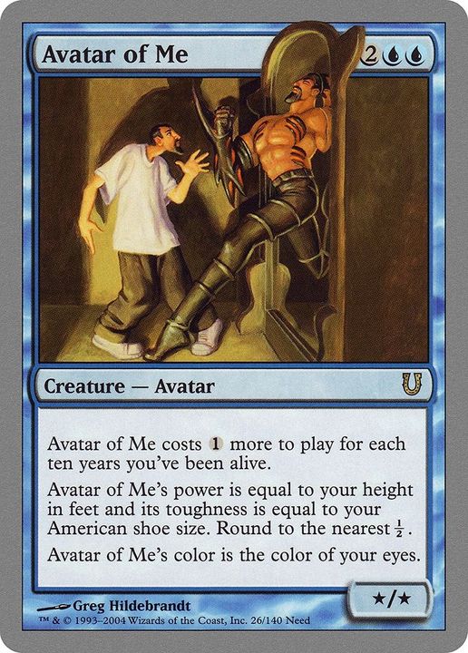 Avatar of Me in the group Magic the Gathering / Types / Colors / Blue at Proxyprinters.com (51445)