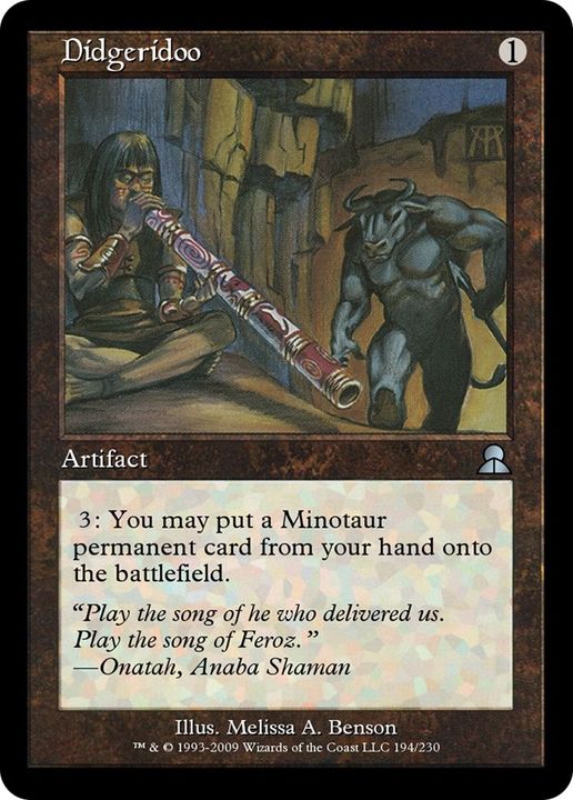 Didgeridoo in the group Magic the Gathering / Sets / Mercadian Masques Promos at Proxyprinters.com (51504)