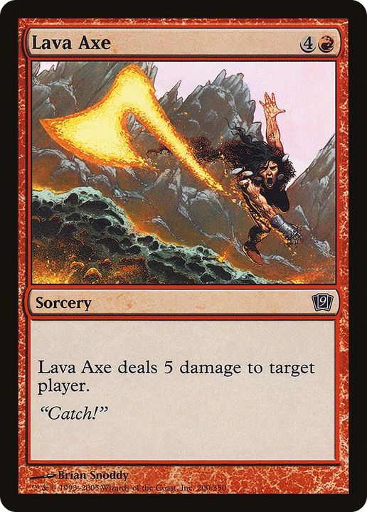 Lava Axe in the group Magic the Gathering / Sets / Ninth Edition at Proxyprinters.com (51536)