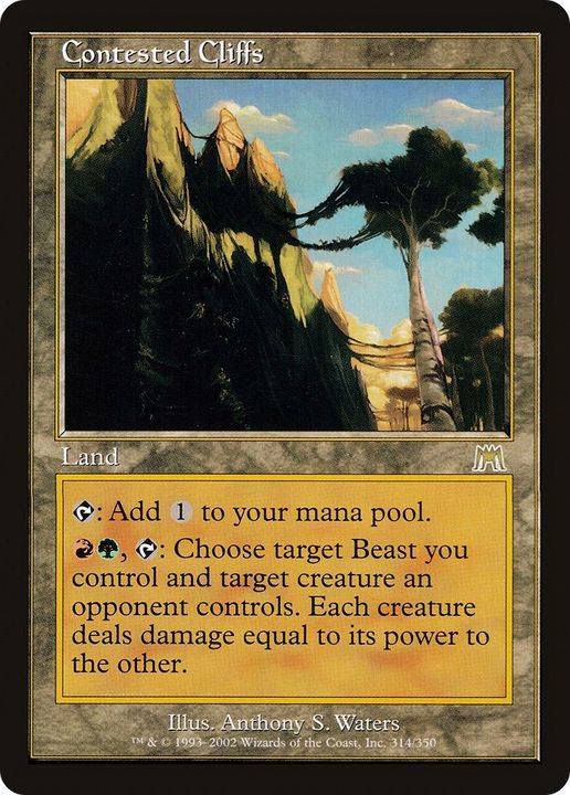 Contested Cliffs in the group Magic the Gathering / Types / Colors / Colorless at Proxyprinters.com (51573)