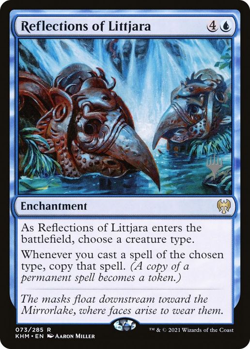 Reflections of Littjara in the group Magic the Gathering / Types / Enchantment / Enchantment at Proxyprinters.com (51579)