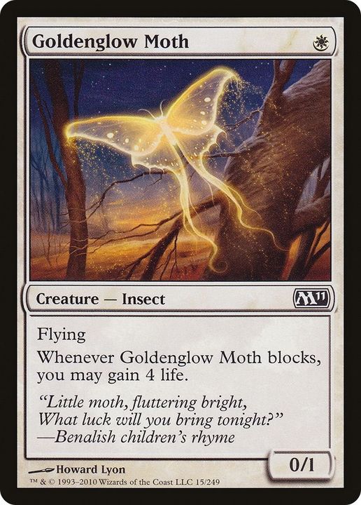 Goldenglow Moth in the group Singles at Proxyprinters.com (51593)