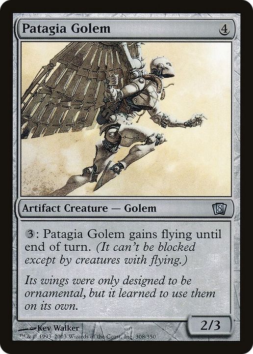 Patagia Golem in the group Magic the Gathering / Sets / Eighth Edition at Proxyprinters.com (51604)