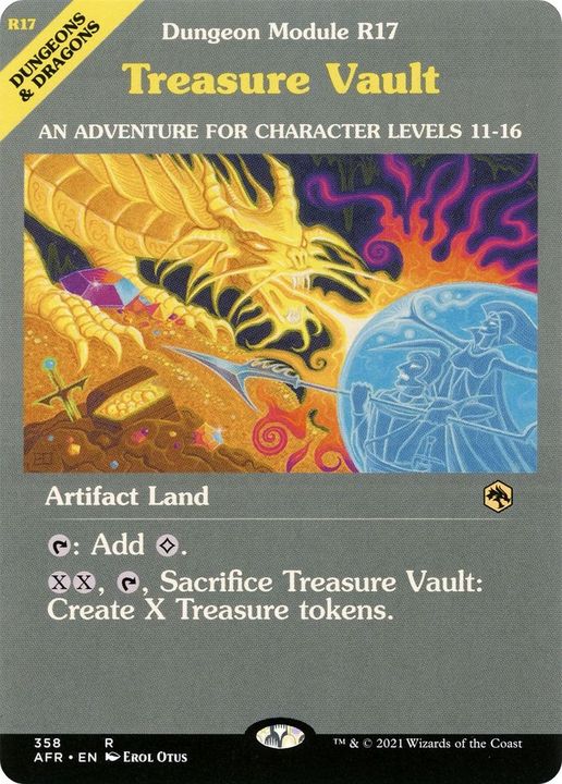 Treasure Vault in the group Magic the Gathering / Sets / Adventures in the Forgotten Realms at Proxyprinters.com (51608)