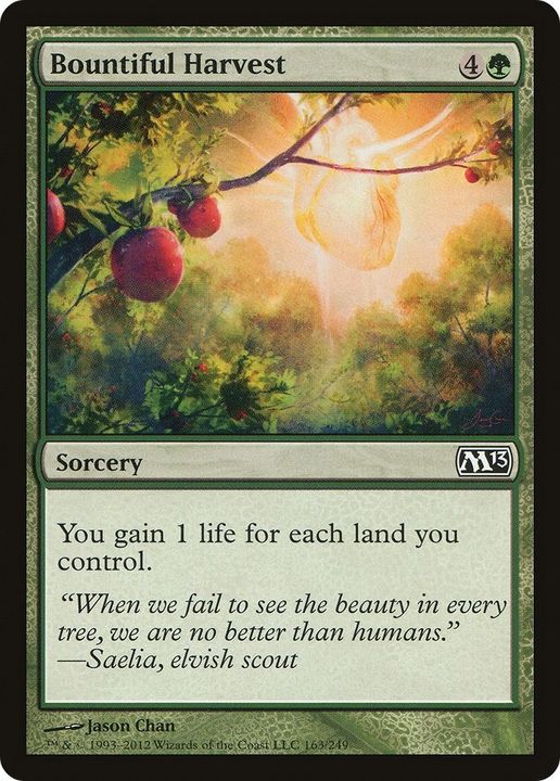 Bountiful Harvest in the group Magic the Gathering / Sets / Magic 2014 at Proxyprinters.com (51618)