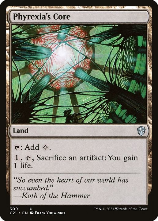 Phyrexia's Core in the group Magic the Gathering / Types / Colors / Colorless at Proxyprinters.com (51645)