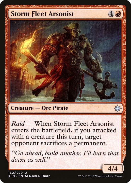 Storm Fleet Arsonist in the group Magic the Gathering / Sets / Ixalan at Proxyprinters.com (51649)