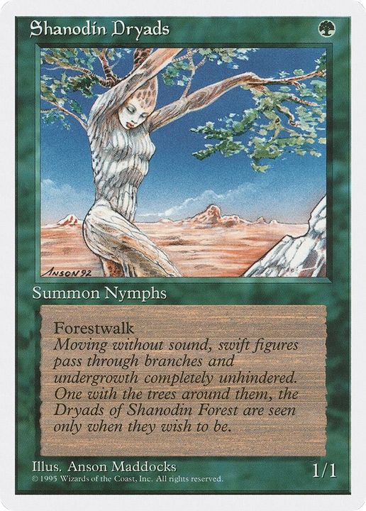 Shanodin Dryads in the group Magic the Gathering / Types / Colors / Green at Proxyprinters.com (51652)