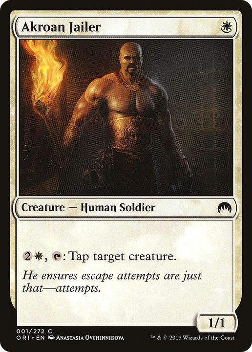 Akroan Jailer in the group Magic the Gathering / Types / Creatures / Human at Proxyprinters.com (51662)