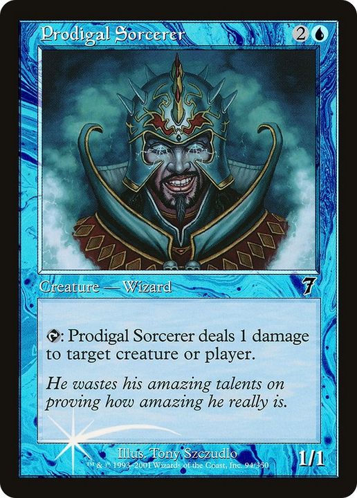 Prodigal Sorcerer in the group Magic the Gathering / Sets / Seventh Edition at Proxyprinters.com (51680)