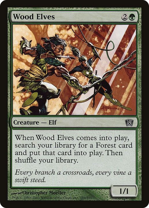 Wood Elves in the group Magic the Gathering / Types / Creatures / Elf at Proxyprinters.com (51681)