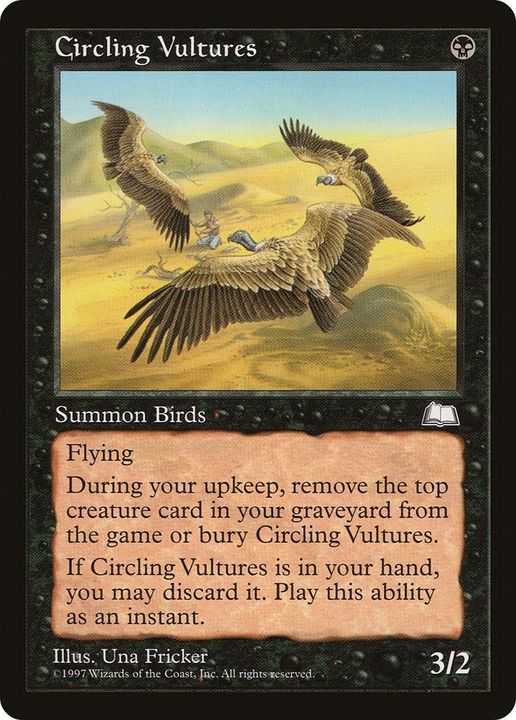 Circling Vultures in the group Magic the Gathering / Sets / Welcome Deck 2016 at Proxyprinters.com (51699)