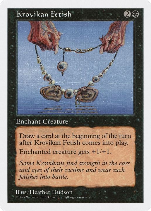 Krovikan Fetish in the group Magic the Gathering / Types / Colors / Black at Proxyprinters.com (51710)