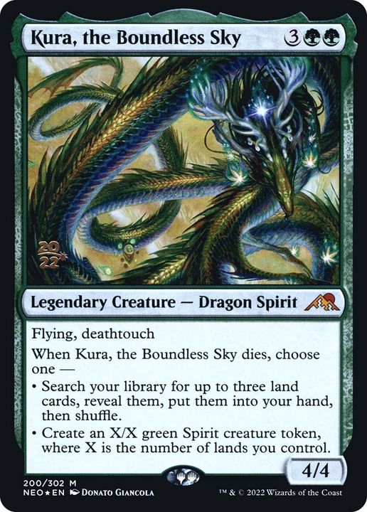 Kura, the Boundless Sky in the group Magic the Gathering / Types / Colors / Green at Proxyprinters.com (51726)