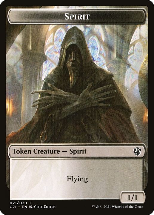 Spirit in the group Magic the Gathering / Sets / Commander 2021 Tokens at Proxyprinters.com (51728)