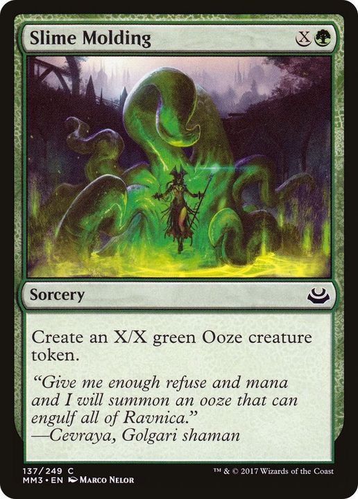 Slime Molding in the group Magic the Gathering / Sets / Modern Masters Tokens at Proxyprinters.com (5175)