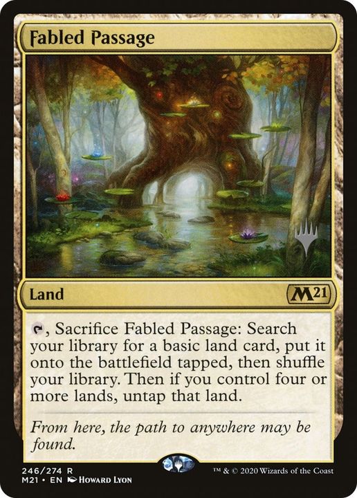 Fabled Passage in the group Magic the Gathering / Sets / Core Set 2021 Promos at Proxyprinters.com (51766)