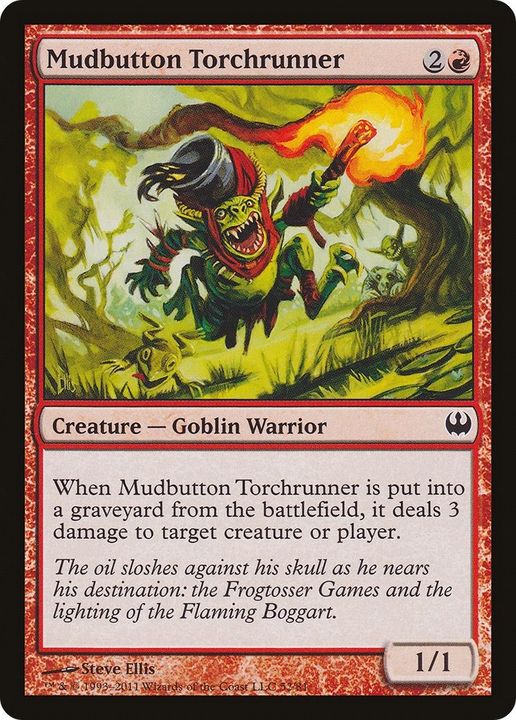 Mudbutton Torchrunner in the group Magic the Gathering / Types / Creatures / Warrior at Proxyprinters.com (51790)