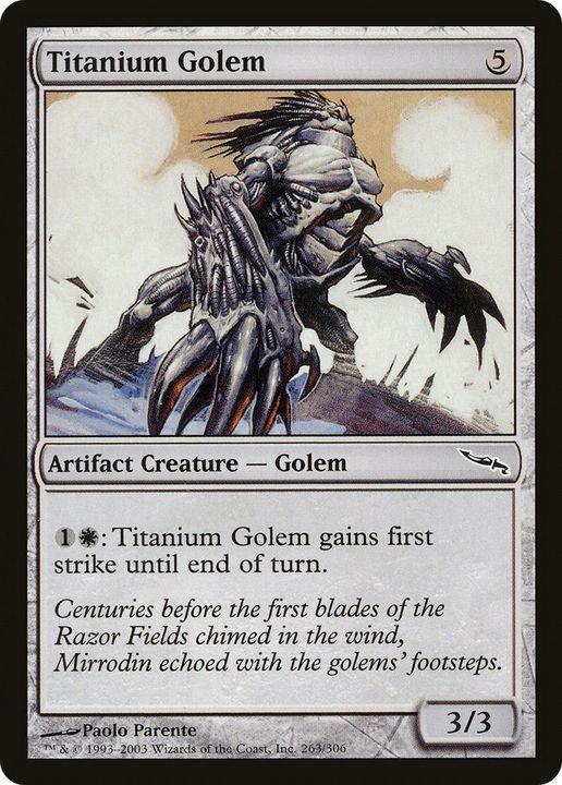 Titanium Golem in the group Advanced search at Proxyprinters.com (51797)