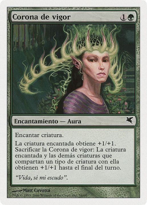 Crown of Vigor in the group Magic the Gathering / Types / Colors / Green at Proxyprinters.com (5181)