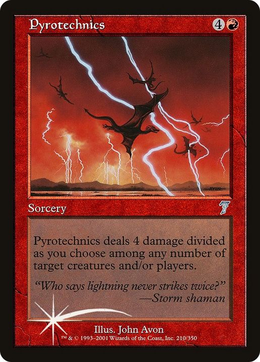 Pyrotechnics in the group Magic the Gathering / Types / Colors / Red at Proxyprinters.com (51812)