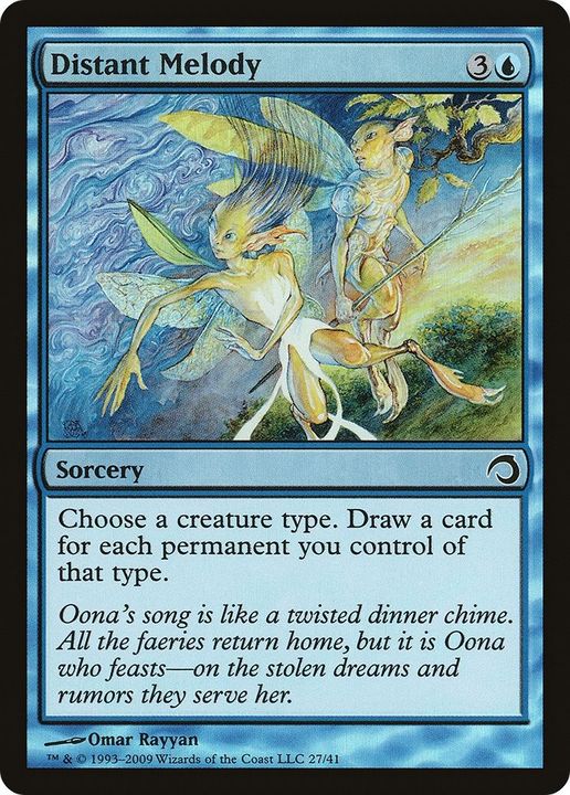 Distant Melody in the group Magic the Gathering / Types / Colors / Blue at Proxyprinters.com (5184)