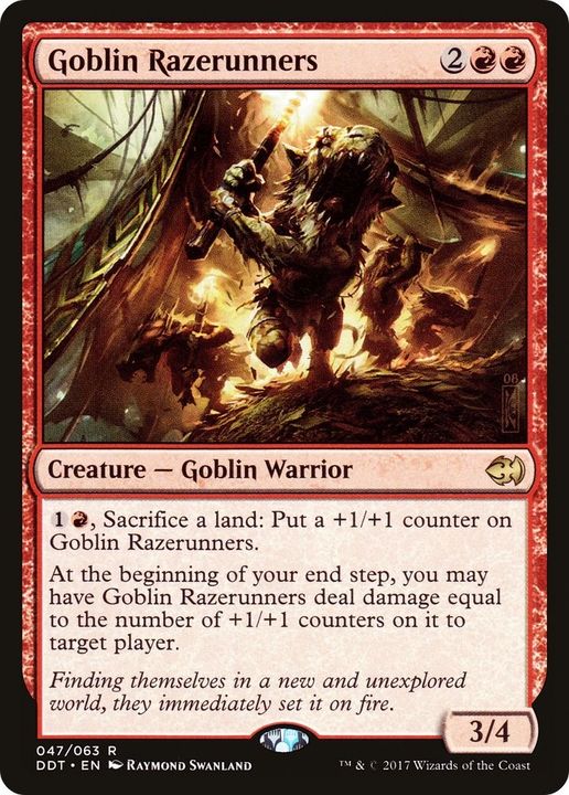 Goblin Razerunners in the group Magic the Gathering / Types / Creatures / Warrior at Proxyprinters.com (51846)