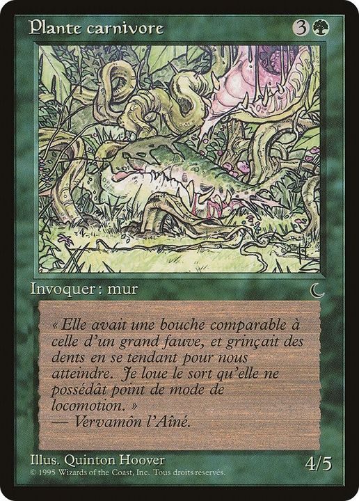 Carnivorous Plant in the group Magic the Gathering / Types / Colors / Green at Proxyprinters.com (51849)