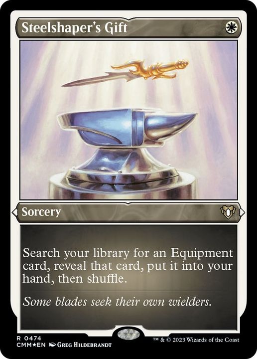 Steelshaper's Gift in the group Magic the Gathering / Sets / Commander Masters at Proxyprinters.com (5190)