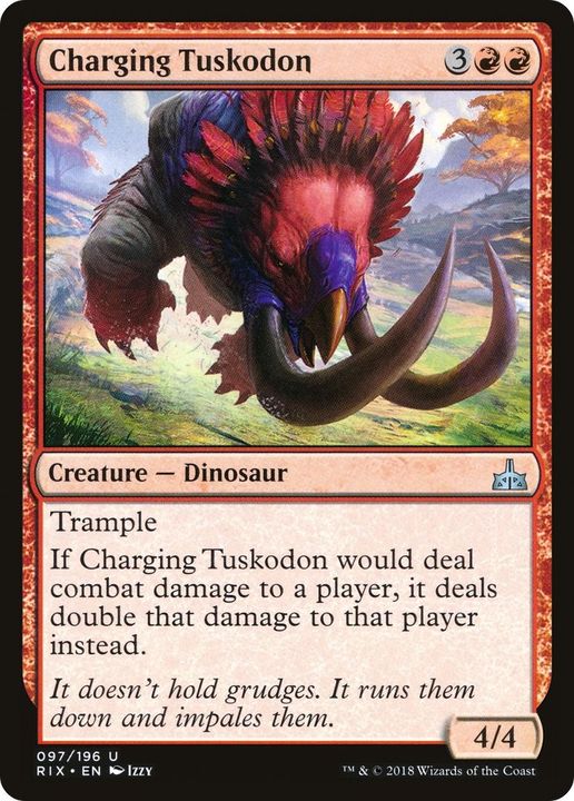 Charging Tuskodon in the group Singles at Proxyprinters.com (51906)