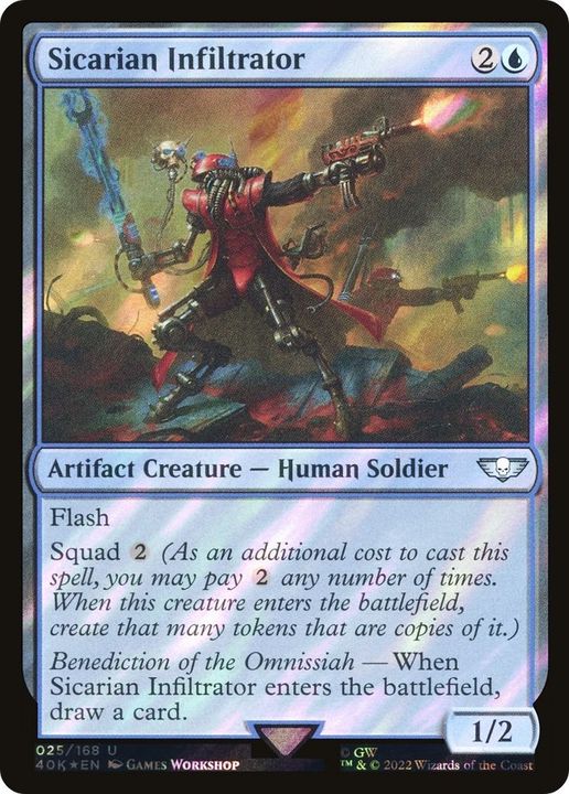 Sicarian Infiltrator in the group Magic the Gathering / Types / Creatures / Human at Proxyprinters.com (51912)