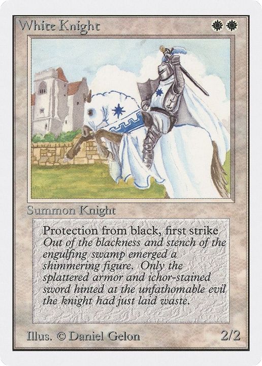 White Knight in the group Magic the Gathering / Types / Creatures / Human at Proxyprinters.com (51916)