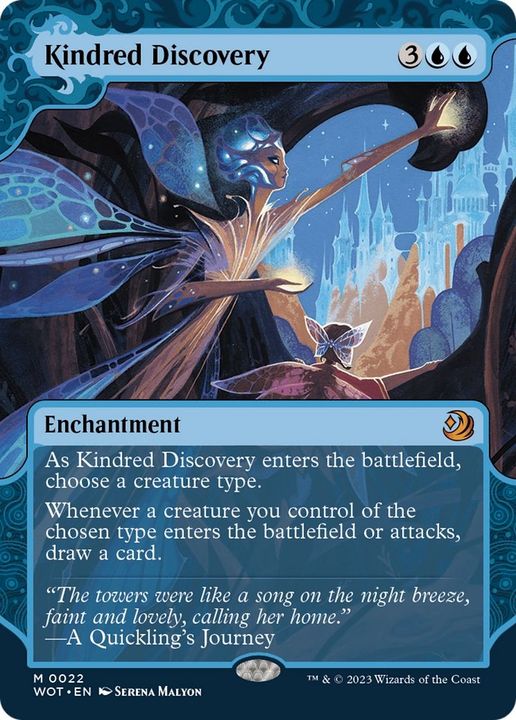 Kindred Discovery in the group Magic the Gathering / Types / Enchantment / Enchantment at Proxyprinters.com (5192)