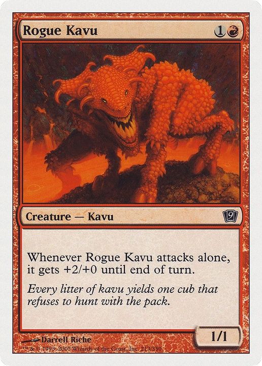 Rogue Kavu in the group Magic the Gathering / Types / Colors / Red at Proxyprinters.com (51926)