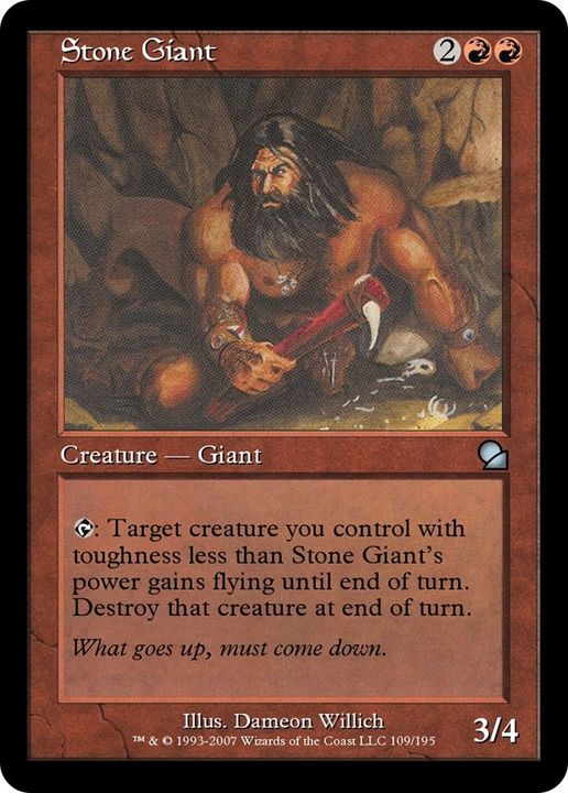 Stone Giant in the group Magic the Gathering / Types / Colors / Red at Proxyprinters.com (5193)