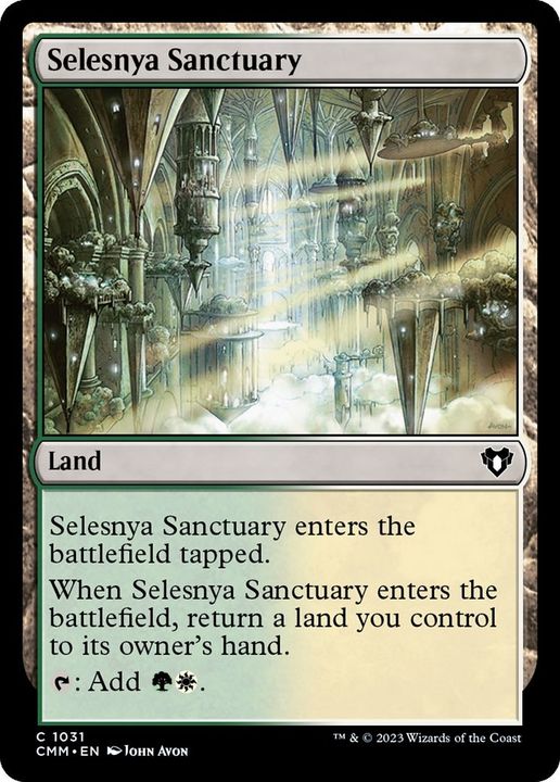 Selesnya Sanctuary in the group Magic the Gathering / Sets / Commander Masters at Proxyprinters.com (51932)