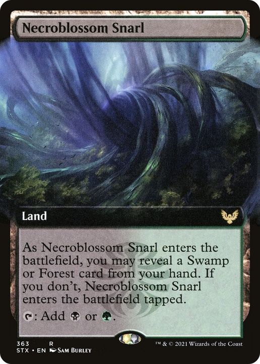 Necroblossom Snarl in the group Magic the Gathering / Types / Colors / Colorless at Proxyprinters.com (51949)